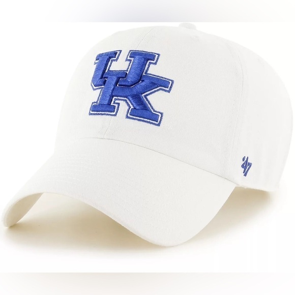 NWT! ‘47 Kentucky Wildcats White Clean Up Adjustable Hat 🦜 - Picture 2 of 6